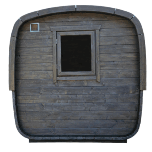 1 Fenster zum öffnen Saunabox