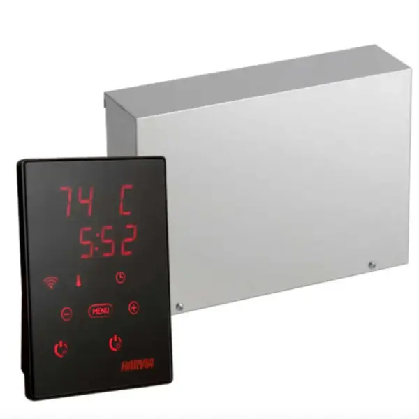 Elektro Saunaofen Harvia Cilindro E Set mit CX110 Bedienfeld WIFI IPX5, 6,8 kW / 9 kW konfigurierbar – Bild 2