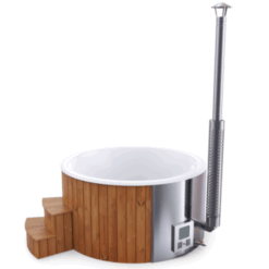 Hot Tub aus Acryl mit integriertem Holzofen konfigurierbar 200/225 (Basic)