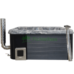 Whirlpool Hot Tub aus Acryl mit integriertem Holzofen konfigurierbar 220x220 (Premium MON)