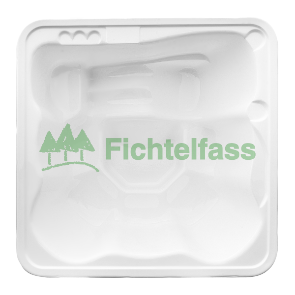 Whirlpool Hot Tub aus Acryl mit integriertem Holzofen konfigurierbar 220x220 (Premium MON) – Bild 12