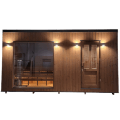 Sauna CUBE VIP konfigurierbar