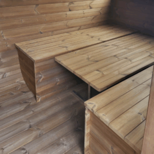 Tisch-Bett-Verwandlung