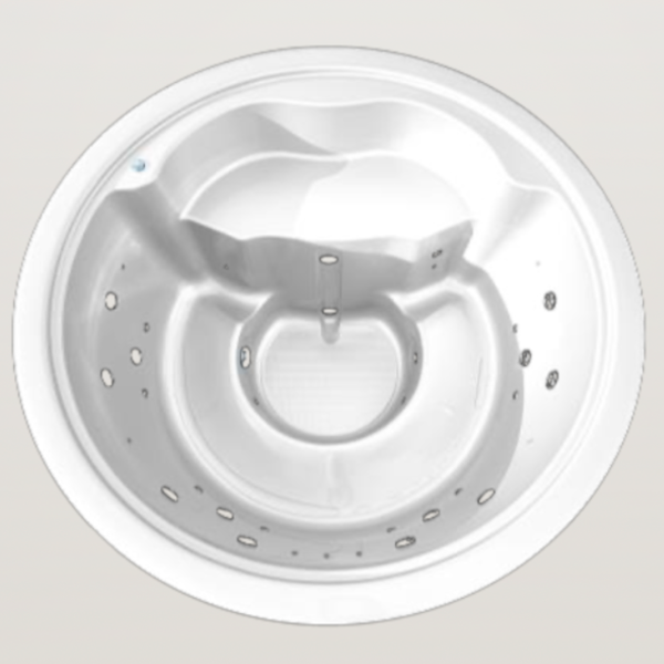 Hot Tub / Whirlpool Acrylwanne ECO - ROUND 1950X870 für Innenofen