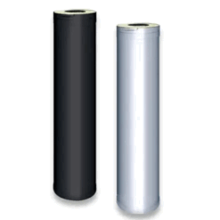 Harvia Schornstein-verlängerung für Fasssauna WHP 1000 Edelstahl