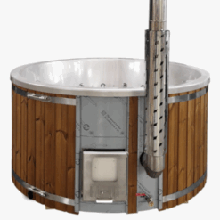 Hot Tub / Whirlpool Acrylwanne Premium Line Komplettset 200 (2m) mit Innenofen (ROI)
